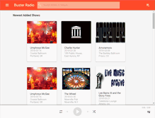 Tablet Screenshot of busterradio.com